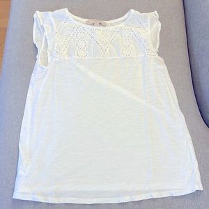 LOFT Eyelet Tee